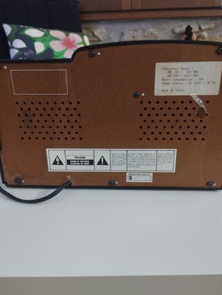 radio imitación Crosley