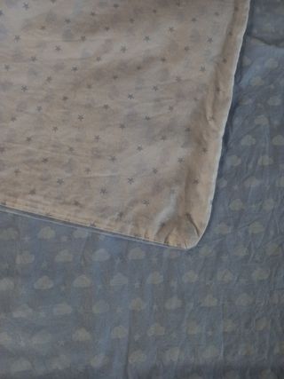 Funda nórdica + funda de almohada de cuna