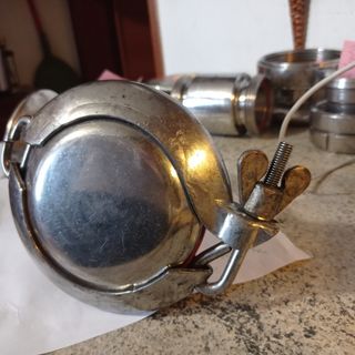 gomito acciaio inox con tappo