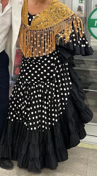 Vestido flamenca talla 44