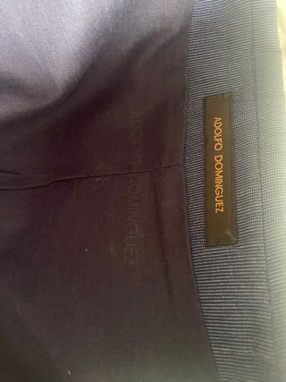 Traje chaqueta azul claro mil rayas