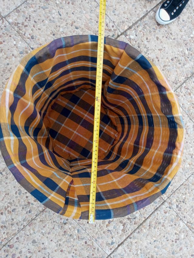 Cesto mimbre ,46cm diámetro y 54 cm de alto