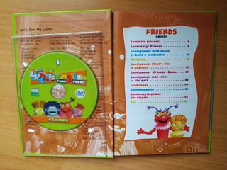 Colección DVD + libro"Los Lunnies en Inglés"
