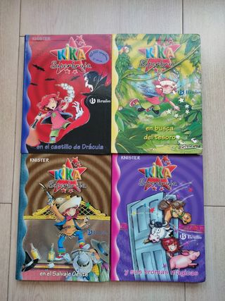 Lote de 10 libros de KIKA.