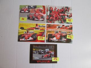 cartoline 10x15 Ferrari collezione vintage