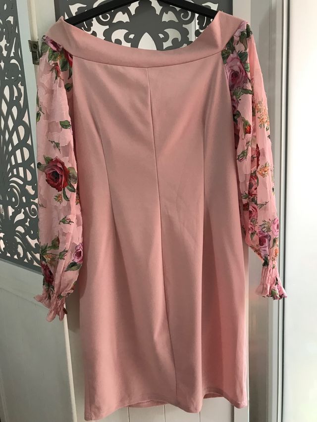 Vestido entretiempo XL corto fiesta