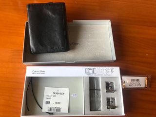 Cartera, gemelos y moulet Calvin Klein
