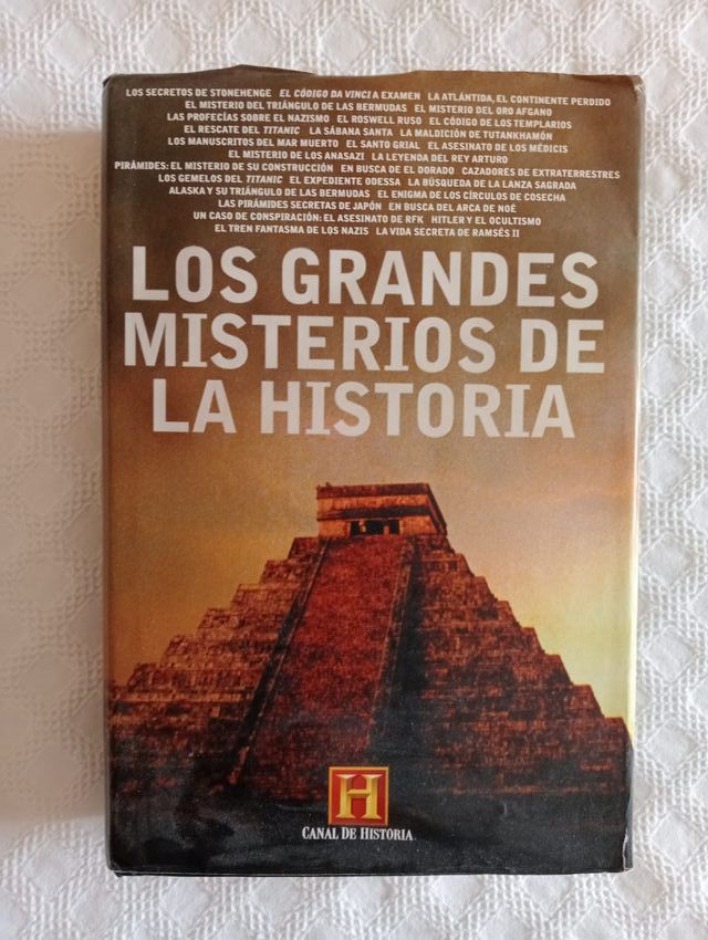 LIBRO GRANDES MISTERIOS DE LA HISTORIA 