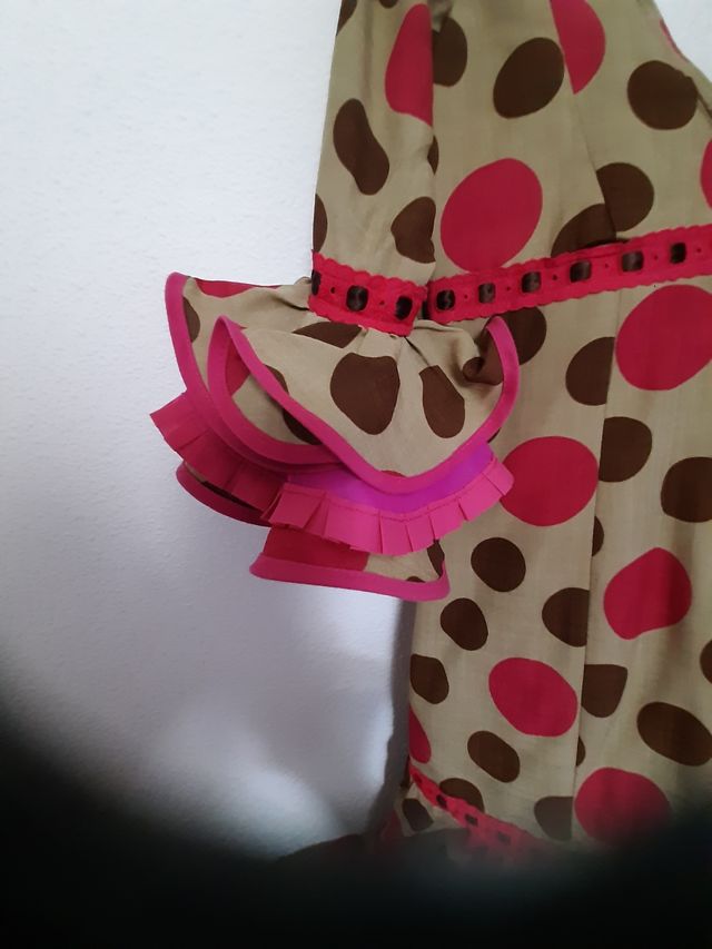 vestido flamenca t. 40-42.