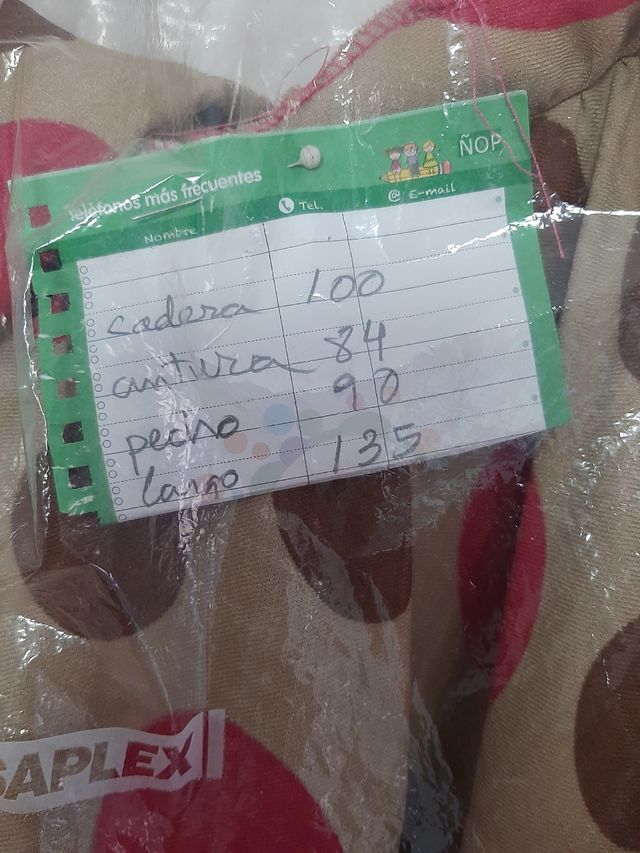 vestido flamenca t. 40-42.