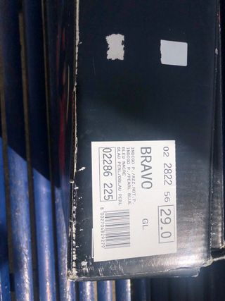 Patines roller blade bravo azules