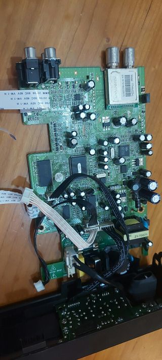 placa y frontal DVD TDT Easy home combo 08