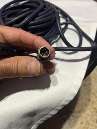 Cable S-VHS-S video de 4 pins 10metros de calidad