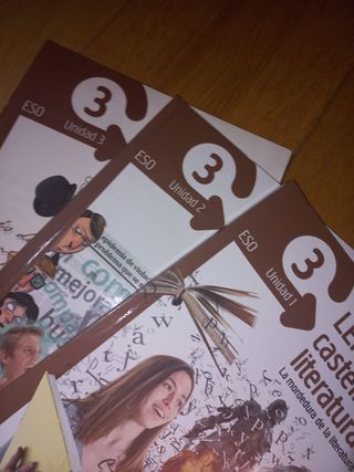 Libros de lengua castellana 3 de la ESO