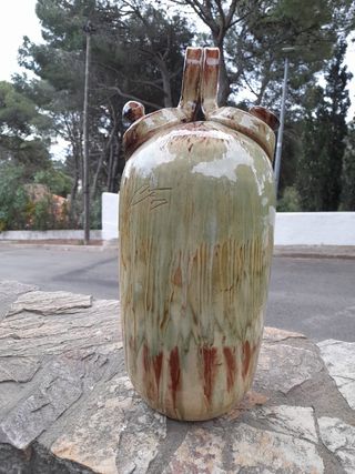 GRAN BOTIJO CÀNTIR CERÁMICA CATALANA.