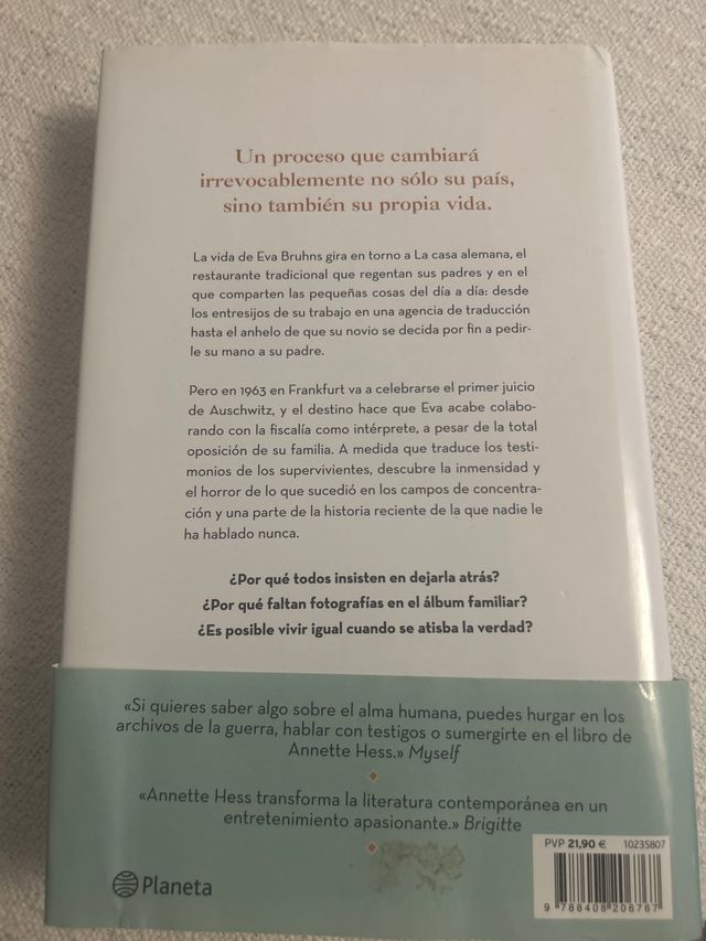 Lote Las hijas del agua y La casa alemana.