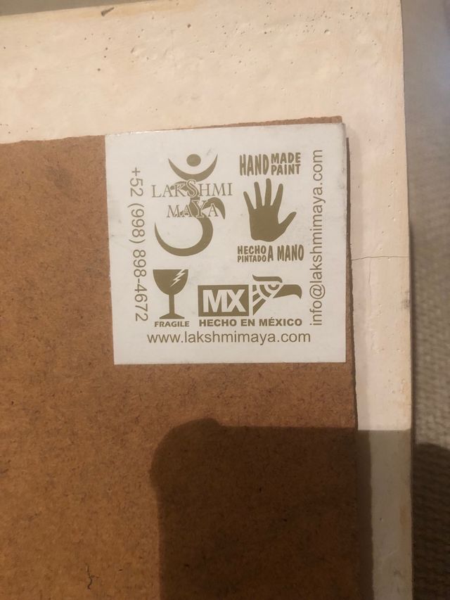 Marco hecho a mano impecable