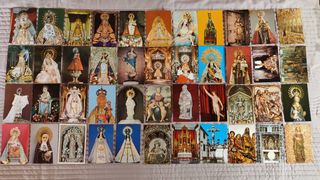 LOTAZO 352 postales variadas, ciudades y religioso