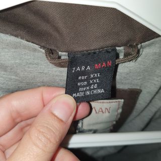 chaqueta zara Man young división talla 44