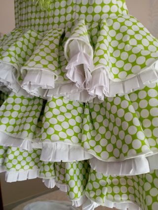 vestido de flamenca niña.