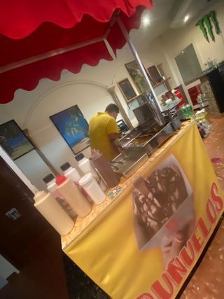 Alquiler máquina de buñuelos