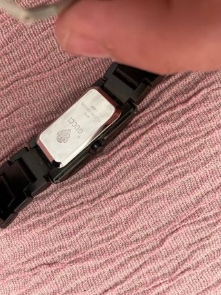 Reloj pulsera Gucci Negro mujer.