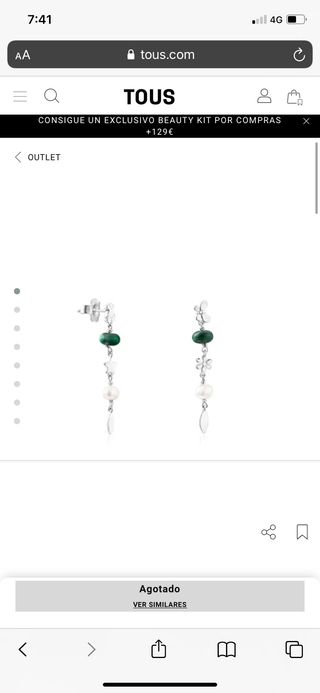 Pendientes TOUS NUEVOS