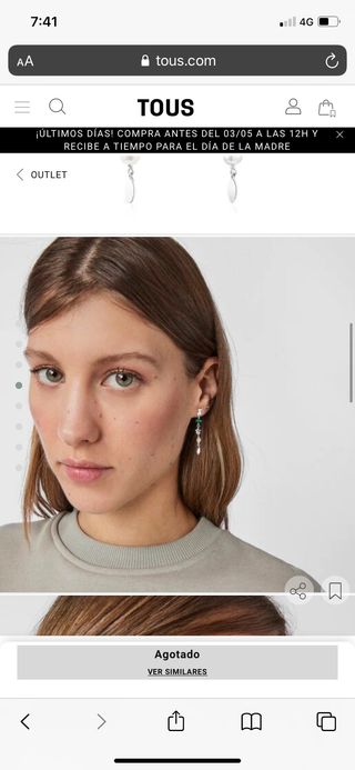 Pendientes TOUS NUEVOS