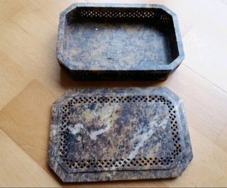 Caja / Joyero Vintage Piedra Tallada 