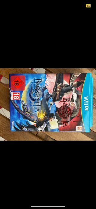 Wii U bayonetta con caja 1 2