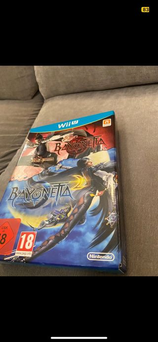 Wii U bayonetta con caja 1 2