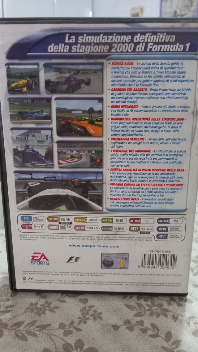 pc cd rom f1 championship season 2000