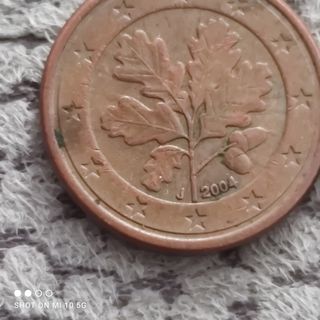 monedas de 1 céntimo Alemania J 2004