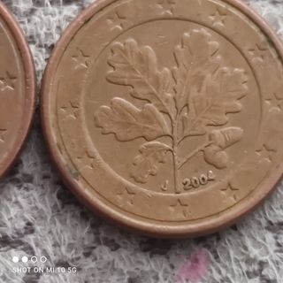 monedas de 1 céntimo Alemania J 2004
