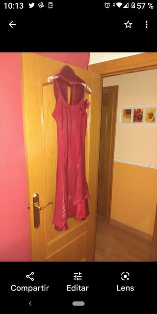 Vestido rojo corto de fiesta 🥳