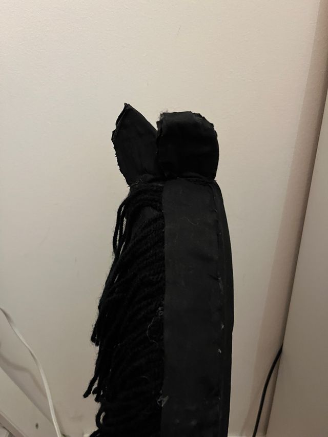 Hobby Horse nero fatto a mano