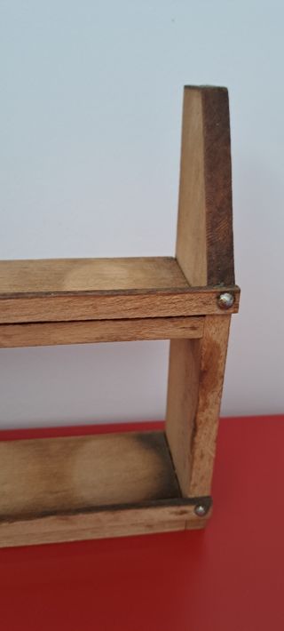 Especiero madera vintage