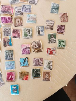 Sellos de Franco y de España. Matasellados