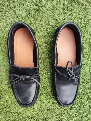 Mocasines de piel número 39