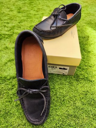 Mocasines de piel número 39