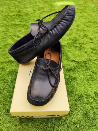 Mocasines de piel número 39