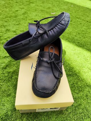 Mocasines de piel número 39