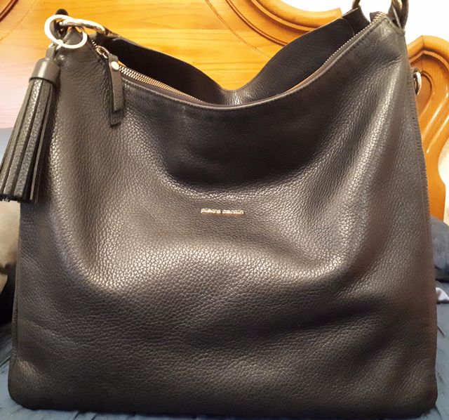 Bolso de piel Pierre Cardin