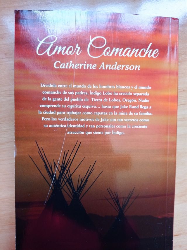 LIBRO AMOR COMANCHE