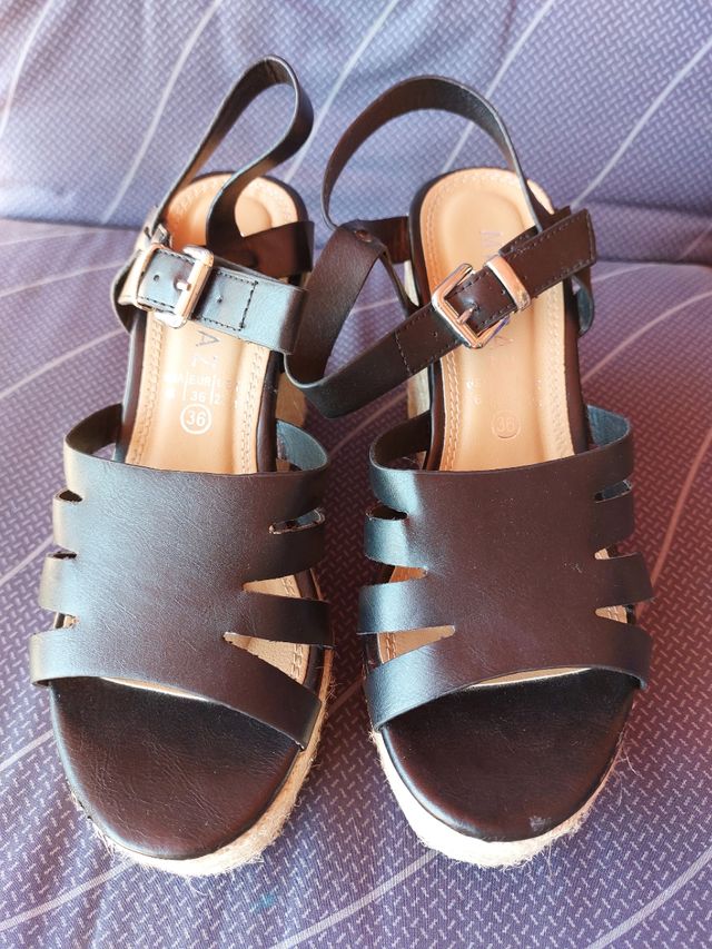 sandalias de esparto