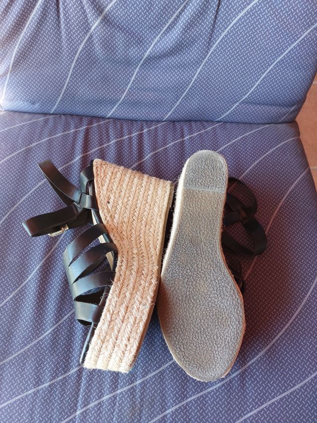 sandalias de esparto