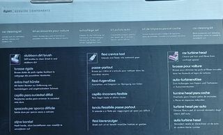 Dyson car cleaning kit