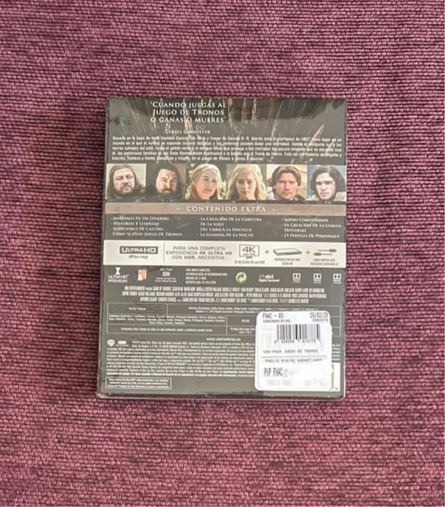 Juego de Tronos PRIMERA TEMPORADA 4K UHD