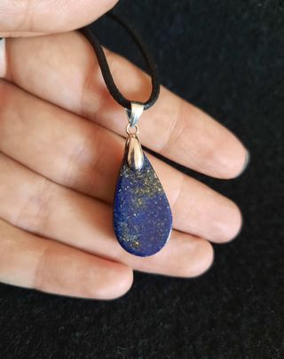 Colgante de Lapislázuli y Plata de Ley.