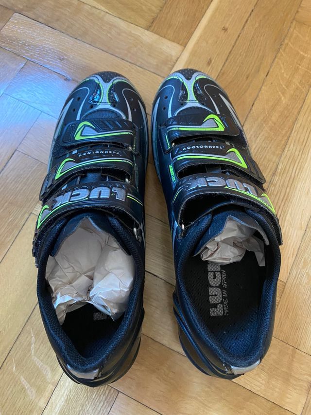 Zapato anclaje bicicleta